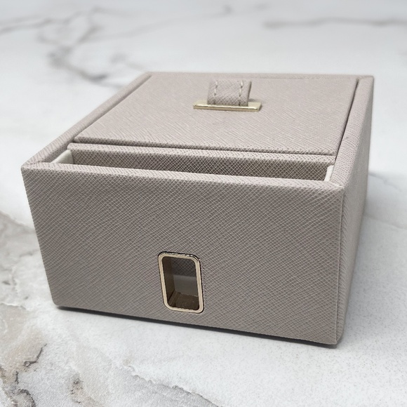 Stackers Jewelry Box & Phone Stand (Taupe) - Picture 4 of 8